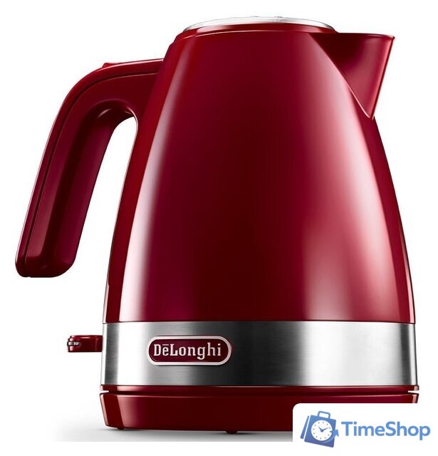 Электрический чайник DeLonghi Active Line KBLA2001.R - Изображение №2 — Интернет-магазин Time-Shop