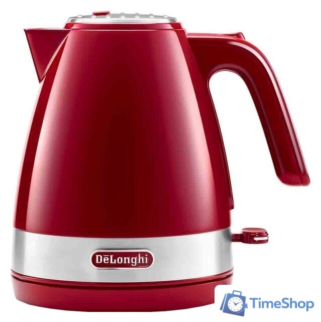 Электрический чайник DeLonghi Active Line KBLA2001.R - Изображение №1 — Интернет-магазин Time-Shop