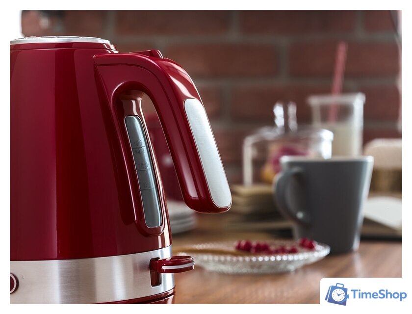 Электрический чайник DeLonghi Active Line KBLA2001.R - Изображение №3 — Интернет-магазин Time-Shop