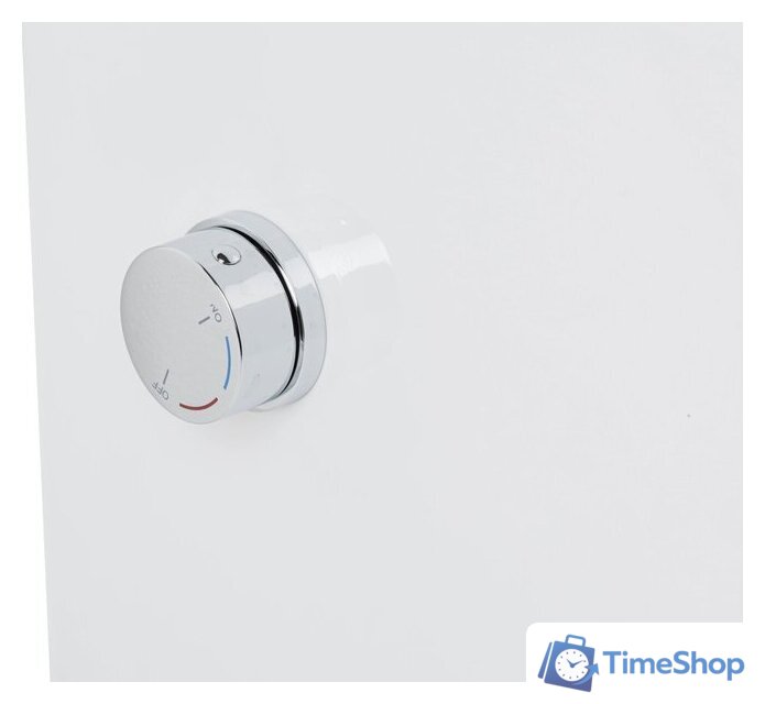 Унитаз подвесной Roxen Cube Bidet One Rimless 6 в 1 StounFix Dual Fresh 623444 (оружейная сталь/металл) - Изображение №9 — Интернет-магазин Time-Shop