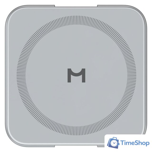 Беспроводное зарядное Magssory Fold Pro 3 в 1 WCH063 (серебристый) - Изображение №7 — Интернет-магазин Time-Shop