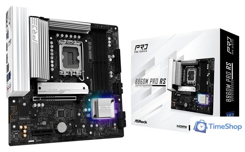 Материнская плата ASRock B860M Pro RS - Изображение №6 — Интернет-магазин Time-Shop