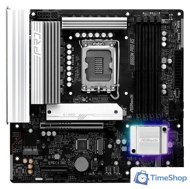 Материнская плата ASRock B860M Pro RS - Изображение №2 — Интернет-магазин Time-Shop