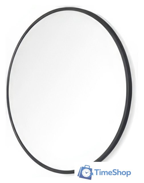 Зеркало EMZE Color Round D90 COLOR.90.90.CHE (черный) - Изображение №1 — Интернет-магазин Time-Shop