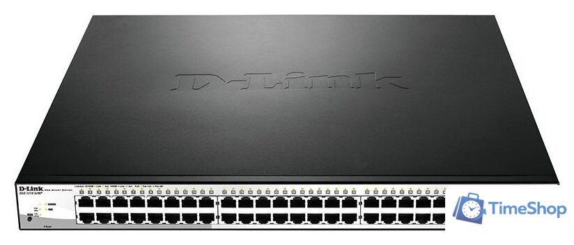 Настраиваемый коммутатор D-Link DGS-1210-52MP - Изображение №1 — Интернет-магазин Time-Shop