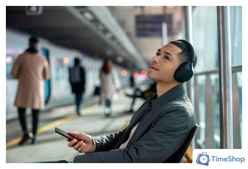 Наушники Sony WH-1000XM5 (черный) - Изображение №9 — Интернет-магазин Time-Shop