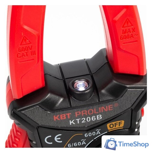 Токовые клещи КВТ Proline KT 206B 79130 - Изображение №5 — Интернет-магазин Time-Shop