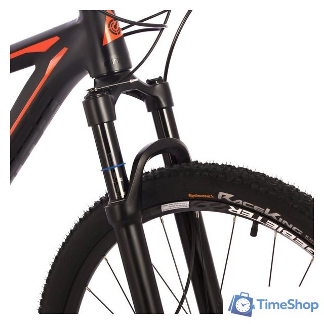 Велосипед Stinger Reload STD 29 р.20 2024 (черный/оранжевый) - Изображение №7 — Интернет-магазин Time-Shop
