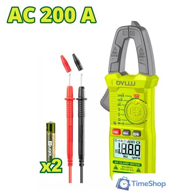 Токовые клещи Dyllu DTDM6501 - Изображение №1 — Интернет-магазин Time-Shop