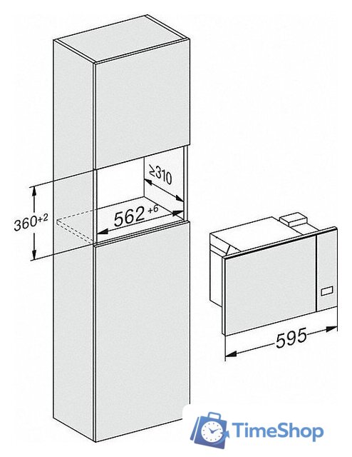 Микроволновая печь Miele M 2230 SC OBSW - Изображение №4 — Интернет-магазин Time-Shop