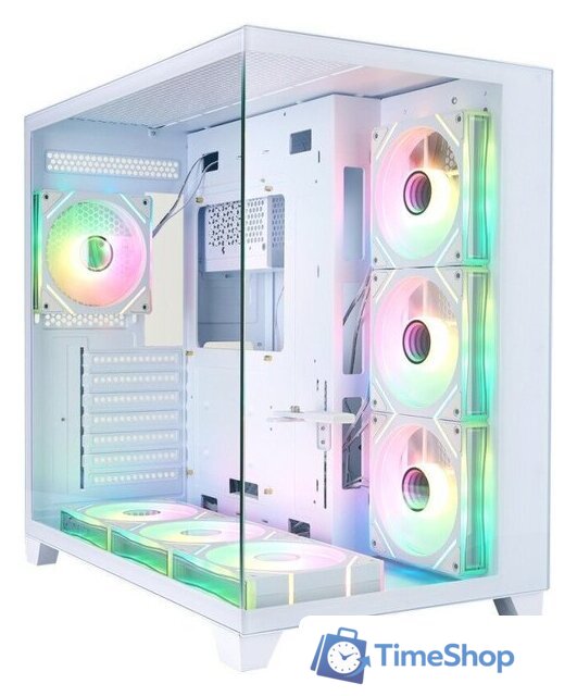 Корпус 1stPlayer MV8-TP MV8-TP-WH-6FC7R-W-1FC7-W-HUB2 (белый) - Изображение №1 — Интернет-магазин Time-Shop