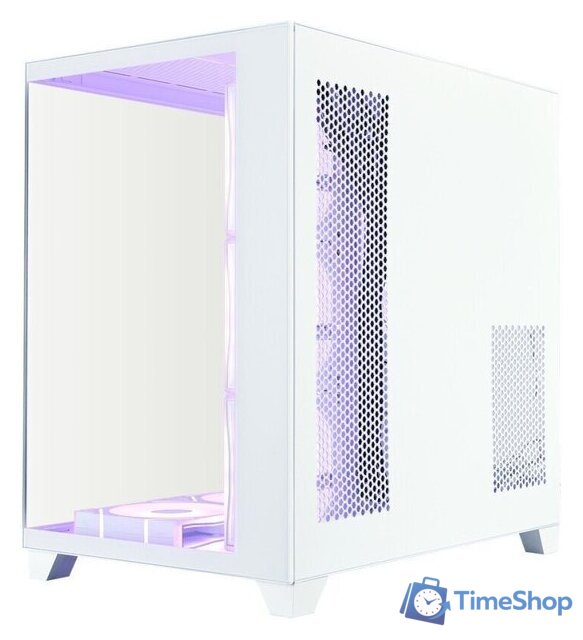 Корпус 1stPlayer MV8-TP MV8-TP-WH-6FC7R-W-1FC7-W-HUB2 (белый) - Изображение №3 — Интернет-магазин Time-Shop