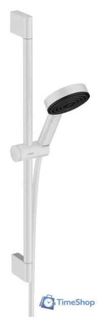 Душевой гарнитур  Hansgrohe Pulsify Select 105 3jet Relaxation 24160700 (белый матовый) - Изображение №1 — Интернет-магазин Time-Shop