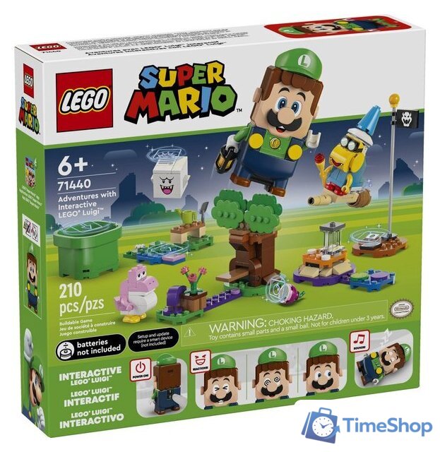 Конструктор LEGO Super Mario 71440 Приключения с интерактивным Луиджи - Изображение №1 — Интернет-магазин Time-Shop