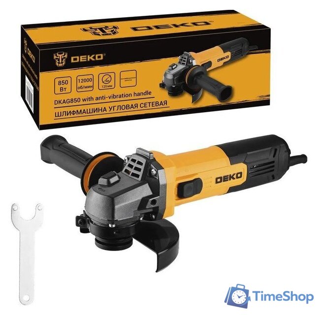 Угловая шлифмашина Deko DKAG850 085-1007 - Изображение №1 — Интернет-магазин Time-Shop