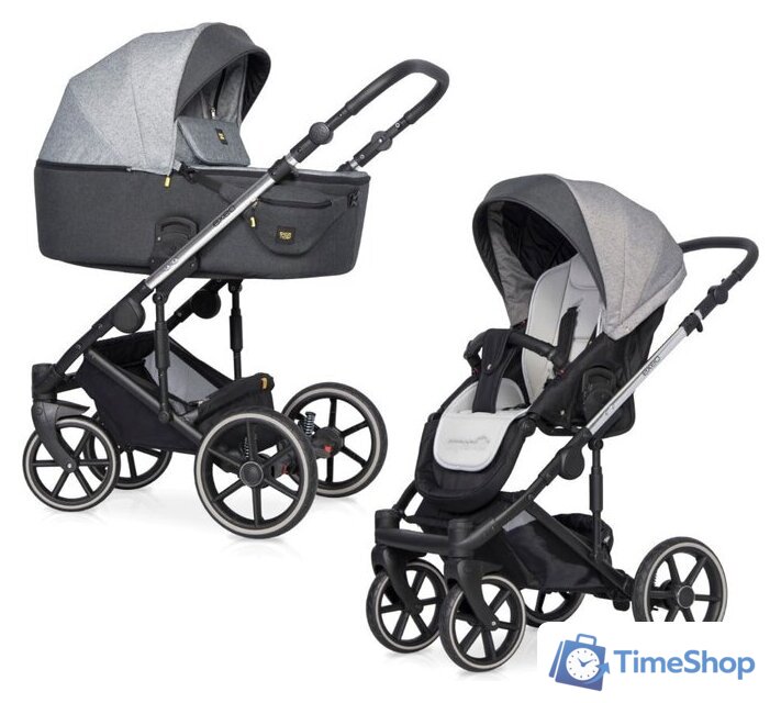 Универсальная коляска Expander Exeo (2 в 1, 05 carbon) - Изображение №2 — Интернет-магазин Time-Shop