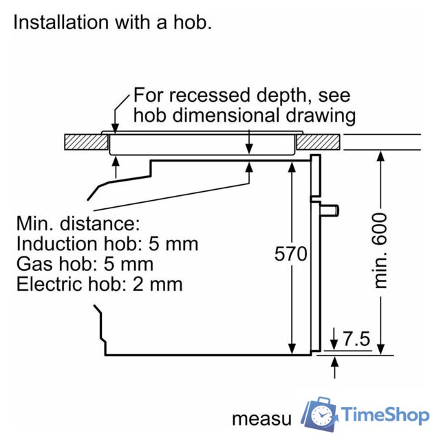 Электрический духовой шкаф Bosch Serie 4 HBG272EB3 - Изображение №9 — Интернет-магазин Time-Shop