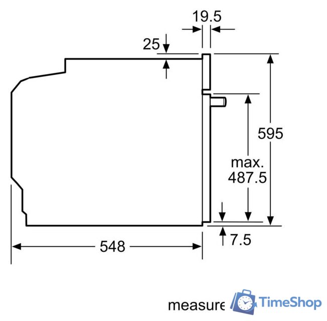 Электрический духовой шкаф Bosch Serie 4 HBG272EB3 - Изображение №8 — Интернет-магазин Time-Shop