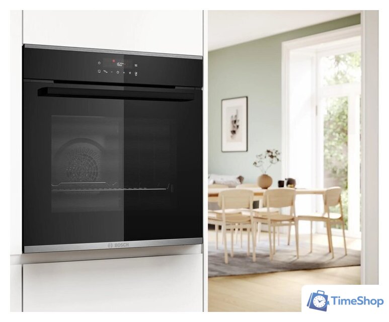 Электрический духовой шкаф Bosch Serie 4 HBG272EB3 - Изображение №5 — Интернет-магазин Time-Shop
