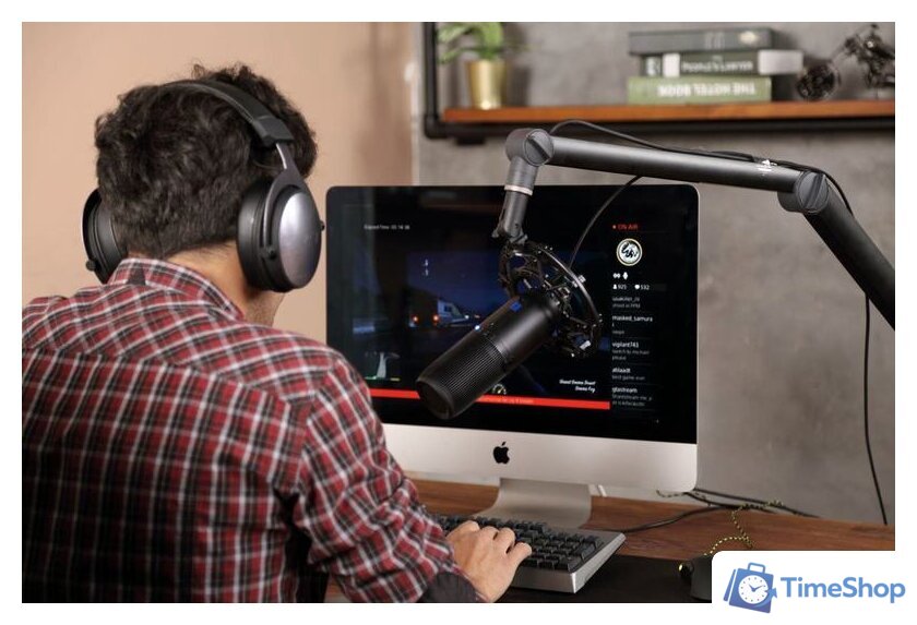 Проводной микрофон Thronmax M2P Mdrill One Pro (черный) - Изображение №6 — Интернет-магазин Time-Shop