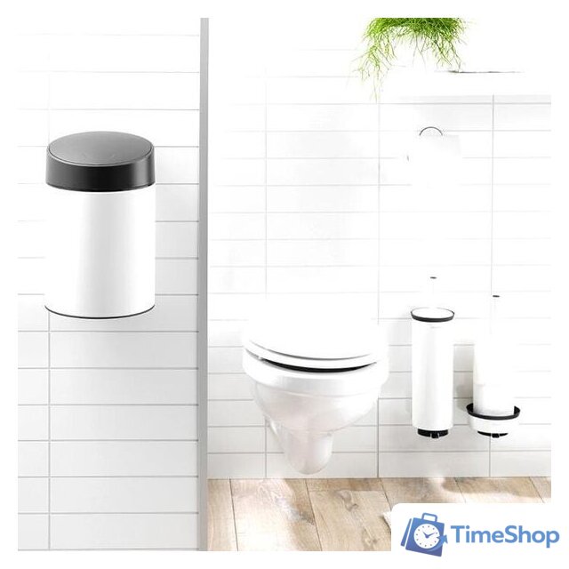 Ершик для унитаза Brabantia Profile 483325 (белый) - Изображение №2 — Интернет-магазин Time-Shop