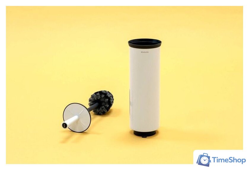 Ершик для унитаза Brabantia Profile 483325 (белый) - Изображение №5 — Интернет-магазин Time-Shop