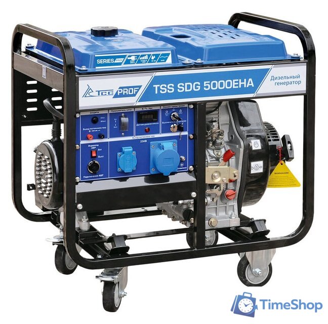 Дизельный генератор ТСС SDG 5000EHA 077012 - Изображение №3 — Интернет-магазин Time-Shop