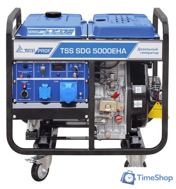Дизельный генератор ТСС SDG 5000EHA 077012 - Изображение №2 — Интернет-магазин Time-Shop