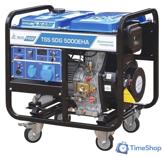 Дизельный генератор ТСС SDG 5000EHA 077012 - Изображение №1 — Интернет-магазин Time-Shop
