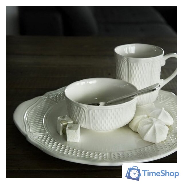 Набор десертных тарелок Gien Pont Aux Choux Blanc 1151B4A534 - Изображение №2 — Интернет-магазин Time-Shop