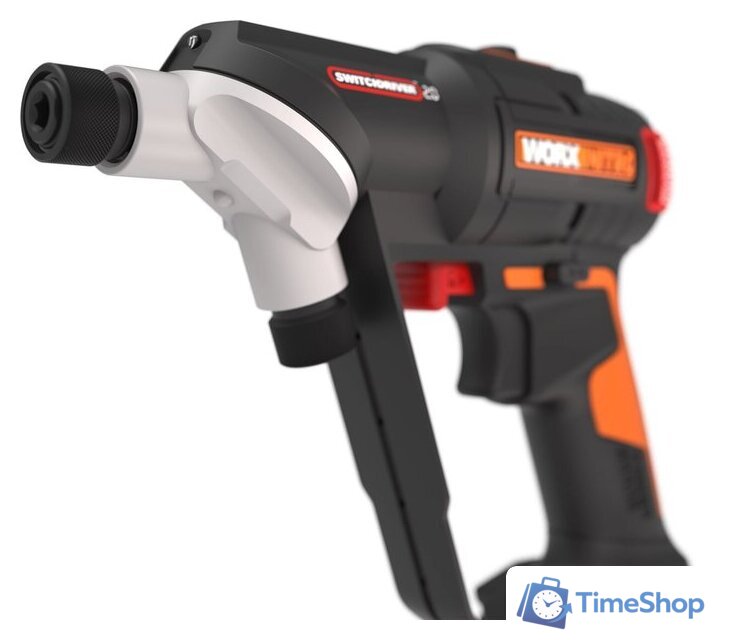 Дрель-шуруповерт Worx Switchdriver 2.0 WX177 (с 1-им АКБ, кейс) - Изображение №3 — Интернет-магазин Time-Shop