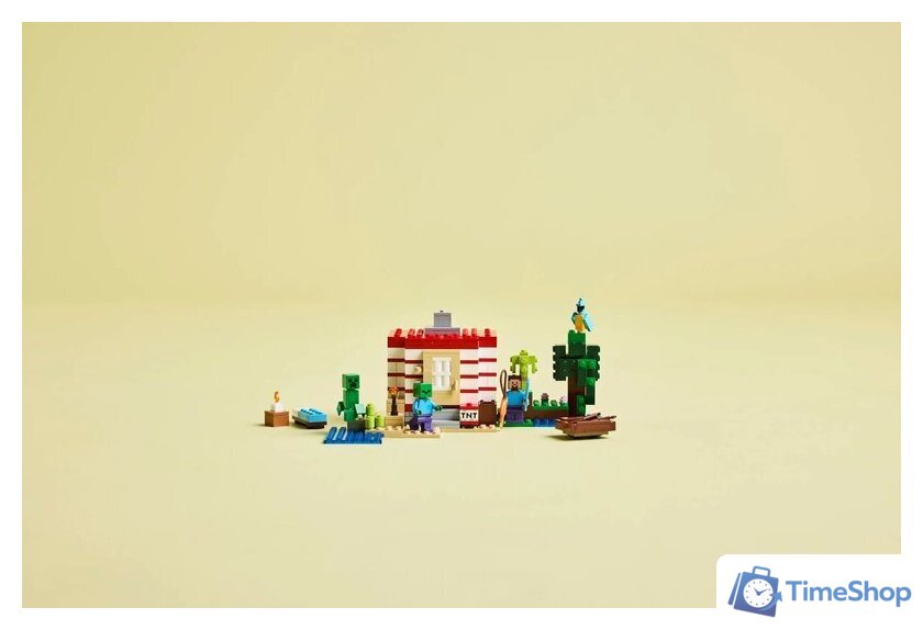 Конструктор LEGO Minecraft Дом в джунглях из TNT 21275 - Изображение №10 — Интернет-магазин Time-Shop