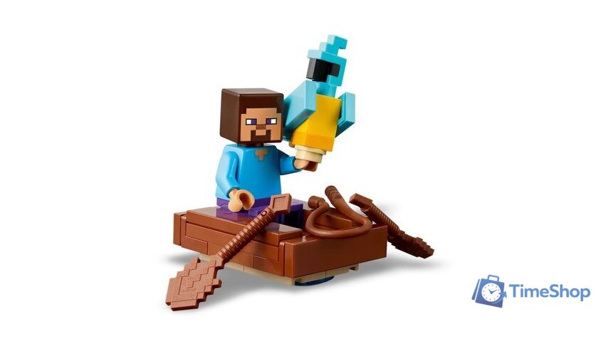 Конструктор LEGO Minecraft Дом в джунглях из TNT 21275 - Изображение №4 — Интернет-магазин Time-Shop