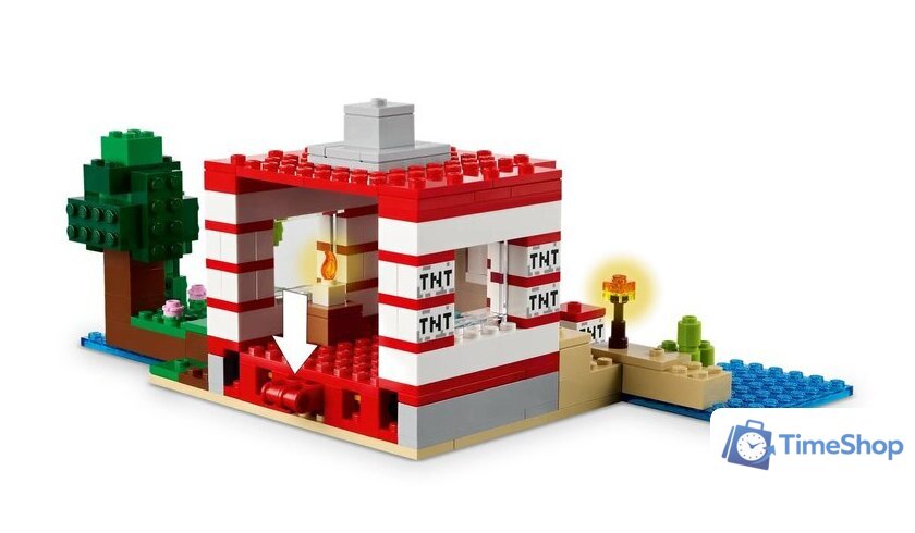 Конструктор LEGO Minecraft Дом в джунглях из TNT 21275 - Изображение №5 — Интернет-магазин Time-Shop