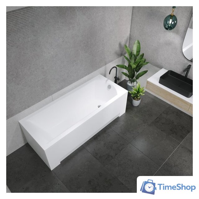 Ванна Lauter Amelia 140 21204040 (с ножками и сифоном 21Y11030 хром) - Изображение №12 — Интернет-магазин Time-Shop