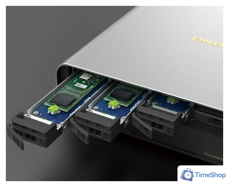 Сетевой накопитель QNAP TBS-h574TX-i3-12G - Изображение №8 — Интернет-магазин Time-Shop