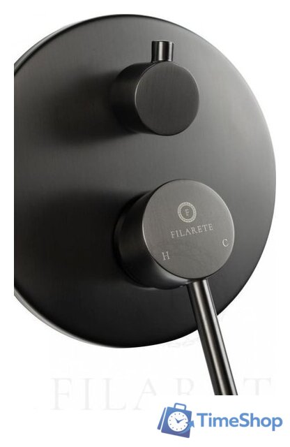 Душевая система  Filarete Roun FL1029 (Графит) - Изображение №14 — Интернет-магазин Time-Shop