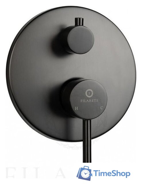 Душевая система  Filarete Roun FL1029 (Графит) - Изображение №9 — Интернет-магазин Time-Shop