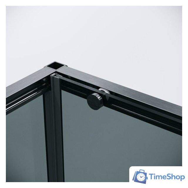 Душевой уголок Grossman Galaxy 100x90x195 120.K33.01.1090.42.10 (графит сатин/стекло тонированное) - Изображение №3 — Интернет-магазин Time-Shop
