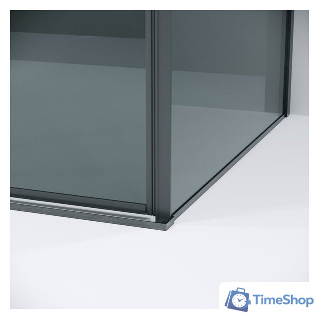 Душевой уголок Grossman Galaxy 100x90x195 120.K33.01.1090.42.10 (графит сатин/стекло тонированное) - Изображение №5 — Интернет-магазин Time-Shop