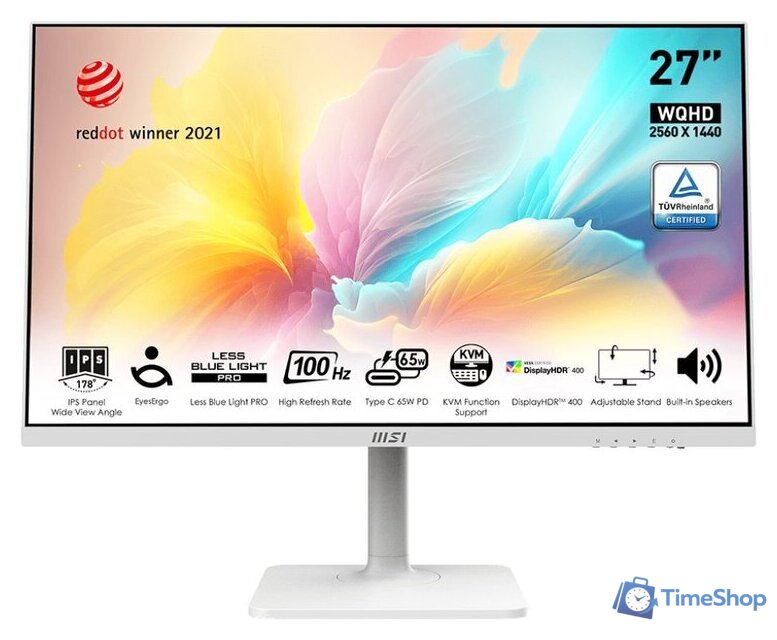 Монитор MSI Modern MD272QXPW - Изображение №1 — Интернет-магазин Time-Shop