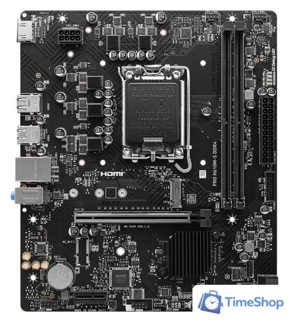 Материнская плата MSI Pro H610M-S DDR4 - Изображение №1 — Интернет-магазин Time-Shop
