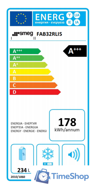 Холодильник Smeg FAB32RLI5 - Изображение №9 — Интернет-магазин Time-Shop