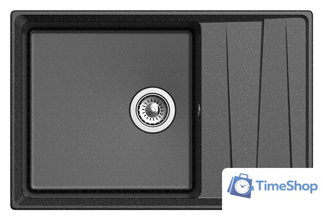Кухонная мойка GranFest GF-LV-760L (черный) - Изображение №2 — Интернет-магазин Time-Shop