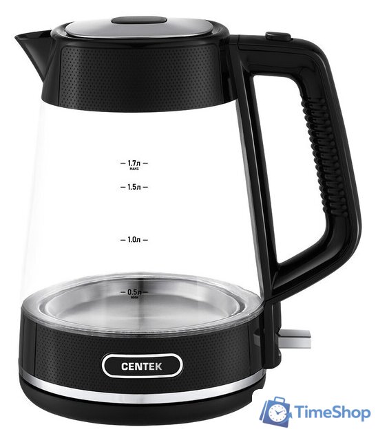Электрический чайник CENTEK CT-1014 Black - Изображение №1 — Интернет-магазин Time-Shop