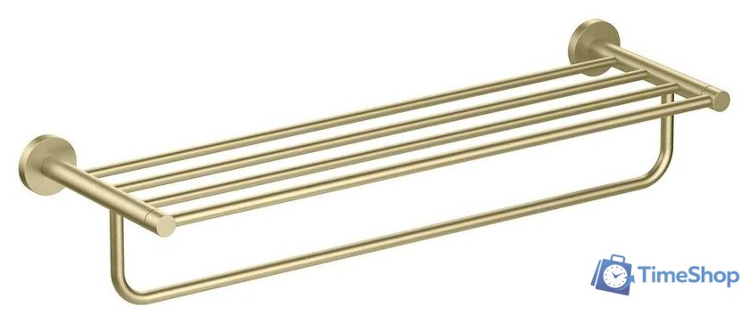 Полка для полотенца Aquatek Европа AQ4115BG (золото) - Изображение №1 — Интернет-магазин Time-Shop