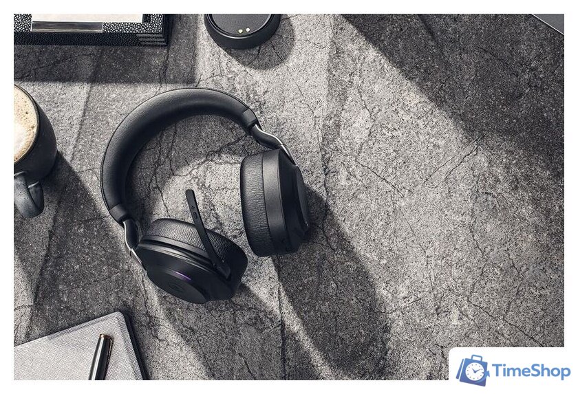 Офисная гарнитура Jabra Evolve2 85 USB-A UC (черный, с зарядной базой) - Изображение №11 — Интернет-магазин Time-Shop