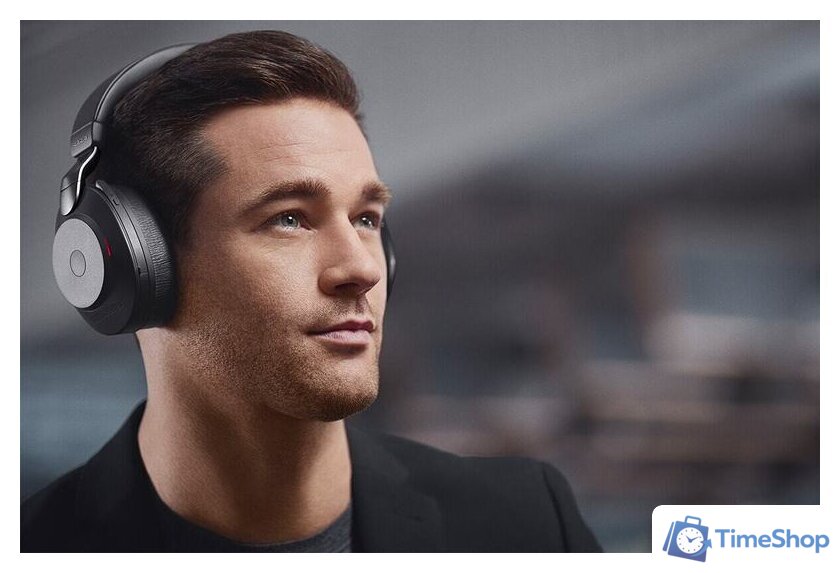 Офисная гарнитура Jabra Evolve2 85 USB-A UC (черный, с зарядной базой) - Изображение №9 — Интернет-магазин Time-Shop