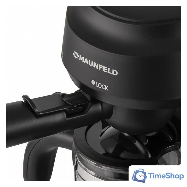 Рожковая кофеварка MAUNFELD MF-733BK - Изображение №6 — Интернет-магазин Time-Shop