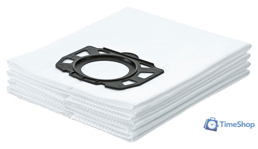 Комплект одноразовых мешков Karcher 2.863-006.0 (4 шт) - Изображение №1 — Интернет-магазин Time-Shop